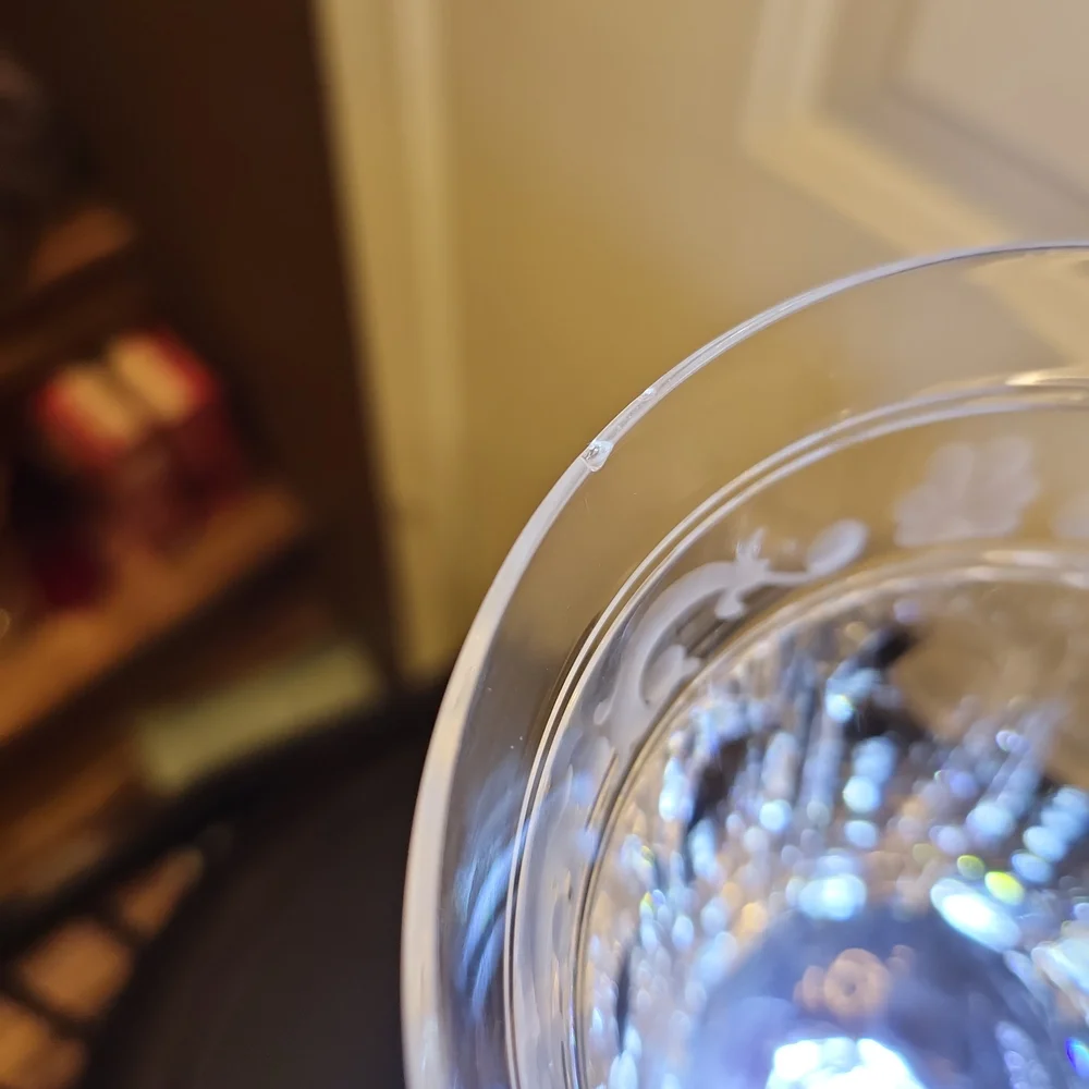 Wedgwood Monarch Crystal Water Goblet 8 7/8